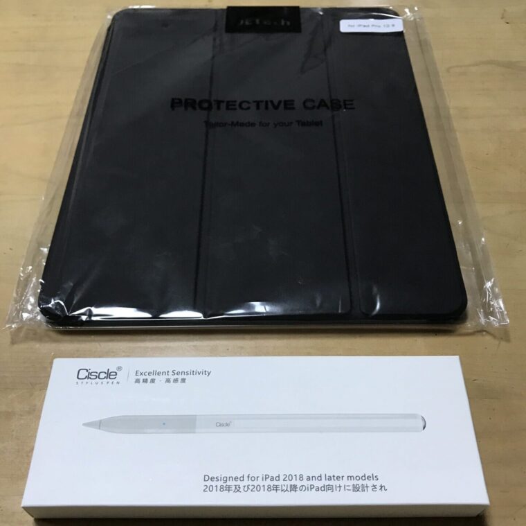 JEDirect iPad Pro 12.9インチ ケース モデル 2021/Ciscle iPad ペン 